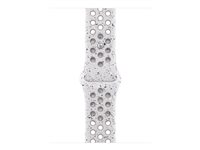 Apple Nike - Band för smart klocka - 42mm - storlek M/L - dolt grå - för Watch Hermès Series 7, Hermès Series 9, SE 3, Series 10, Series 11, Series 8, Series 9 MGAJ4ZM/A