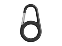 Belkin Secure Holder with Carabiner - Fodral för airtag - svart - för Apple AirTag MSC008BTBK