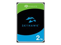 Seagate SkyHawk ST2000VX017 - Hårddisk - 2 TB - inbyggd - 3.5" - SATA 6Gb/s - buffert: 256 MB - med 3 års Seagate Rescue Data Recovery ST2000VX017