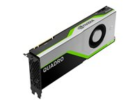 NVIDIA Quadro RTX 6000 Graphics Accelerator - Grafikkort - Quadro RTX 6000 - 24 GB GDDR6 - PCIe 3.0 x16 - 4 x DisplayPort, USB-C - begagnat - för ProLiant XL270d Gen10, XL270d Gen10 for HPE Ezmeral Container Platform R0Z45AR