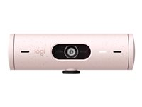 Logitech BRIO 500 - Webbkamera - färg - 1920 x 1080 - 1080p, 720p - ljud - USB-C 960-001421