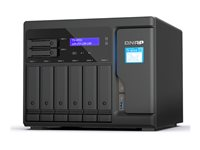 QNAP TS-855X - NAS-server - 8 fack - SATA 6Gb/s - RAID RAID 0, 1, 5, 6, 10, JBOD, 50, 60 - RAM 8 GB - 2.5 Gigabit Ethernet / 10 Gigabit Ethernet - iSCSI support TS-855X-8G