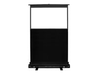 Multibrackets M Portable Projection Screen Deluxe - Projektorduk - 54" (137 cm) - 16:9 - Matte White - svart 7350022730625