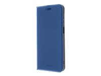 Insmat Easy - Vikbart fodral för mobiltelefon - polyuretan (PU), kartong+papper, termoplastisk polyuretan (TPU), eco-läder - electric blue - för Samsung Galaxy A37 650-3397
