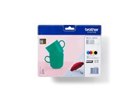 Brother LC227XLVALBP - 4-pack - Lång livslängd - svart, gul, cyan, magenta - original - blister - bläckpatron - för Brother DCP-J4120DW, MFC-J4420DW, MFC-J4625DW LC227XLVALBP
