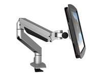 Compulocks Reach Tablet Monitor Arm Surface Pro 7 Articulating Mount - Monteringssats (vridbar arm, bordsfäste, hölje) - för surfplatta - låsbar - höggradig aluminium - svart - monteringsgränssnitt: 100 x 100 mm - för Microsoft Surface Pro, Pro 3, Pro 4, Pro 6, Pro 7; Samsung Galaxy TabPro S 660REACH912SGEB