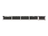Cisco C9350-48T - Switch - L3 - Administrerad - 48 x 10/100/1000 - skrivbordsmodell, rackmonterbar C9350-48T