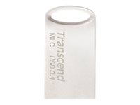 Transcend JetFlash 720 - USB flash-enhet - 16 GB - USB 3.1 - silver TS16GJF720S