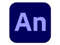 Adobe Animate Pro for enterprise - Ny prenumeration (årlig) - 1 användare - Adobe Value Incentive Plan (VIP) Marketplace - Nivå 12 (10-49) - Win, Mac - Multi European Languages 65324915CA12A12