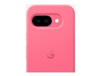 Google - Baksidesskydd för mobiltelefon - polykarbonatskal, silikon - pionrosa - för Pixel 9A GA09303-WW