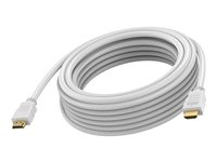 VISION Techconnect - Hög hastighet - HDMI-kabel med Ethernet - HDMI hane till HDMI hane - 5 m - vit - 4K30Hz stöd TC 5MHDMI8K