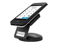 Compulocks Universal EMV Smartphone Security Stand - Ställ - för mobila enheter - låsbar - svart - väggmonterbar, skrivbord, bänk 199BSLDDCKB