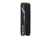 Transcend MTE250H - SSD - 2 TB - inbyggd - M.2 2280 - PCIe 4.0 x4 (NVMe) - integrerad kylfläns TS2TMTE250H