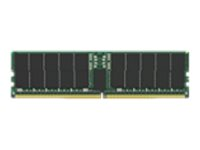 Kingston - DDR5 - modul - 64 GB - DIMM 288-pin - 6400 MT/s / PC5-25600 - CL52 - 1.1 V - registrerad - ECC KTH-PL564D4-64G