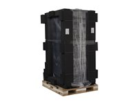 APC NetShelter SX Deep Enclosure with Sides Shock Packaging - Rack - svart - 42U - 19" AR3100SP