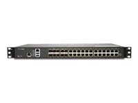 SonicWall Gen 6 NSa Series 3700 - Säkerhetsfunktion - med 1 år Avancerad Skyddstjänstpaket - 10GbE, 5GbE - 1U - SonicWALL Secure Upgrade Program - kan monteras i rack 03-SSC-8131