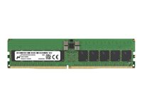 Micron - DDR5 - modul - 32 GB - DIMM 288-pin - 6400 MT/s / PC5-25600 - CL52 - registrerad - ECC MTC20F2085S1RC64BH1R