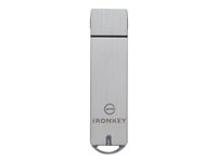 IronKey Basic S1000 - USB flash-enhet - krypterat - FIPS 140-2 Level 3 - 16 GB - USB 3.0 - TAA-kompatibel IKS1000B/16GB